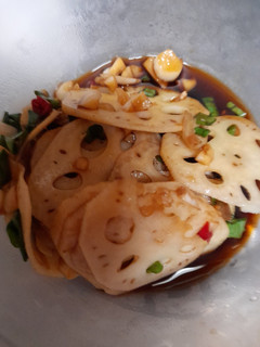 涼拌藕片 的食譜成品照片