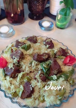صورة لوصفة رز البخاري