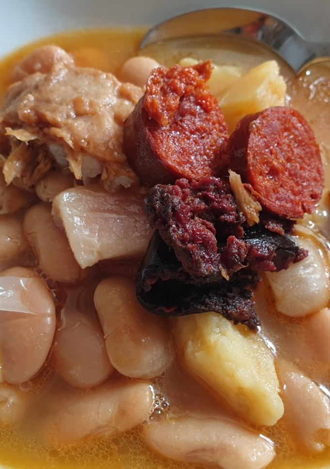 Una foto de Fabada sin gluten