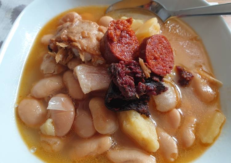 Fabada sin gluten