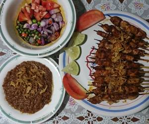 Fresh, Memasak 15.Sate ayam madura (bumbu kacang)30-5-18 Paling Enak