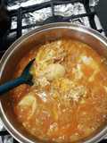 Fideo Soup with Eggs