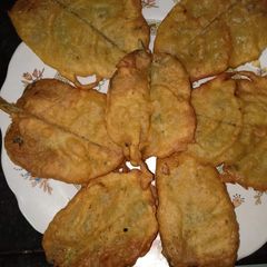 A picture of Poi ke pakode.