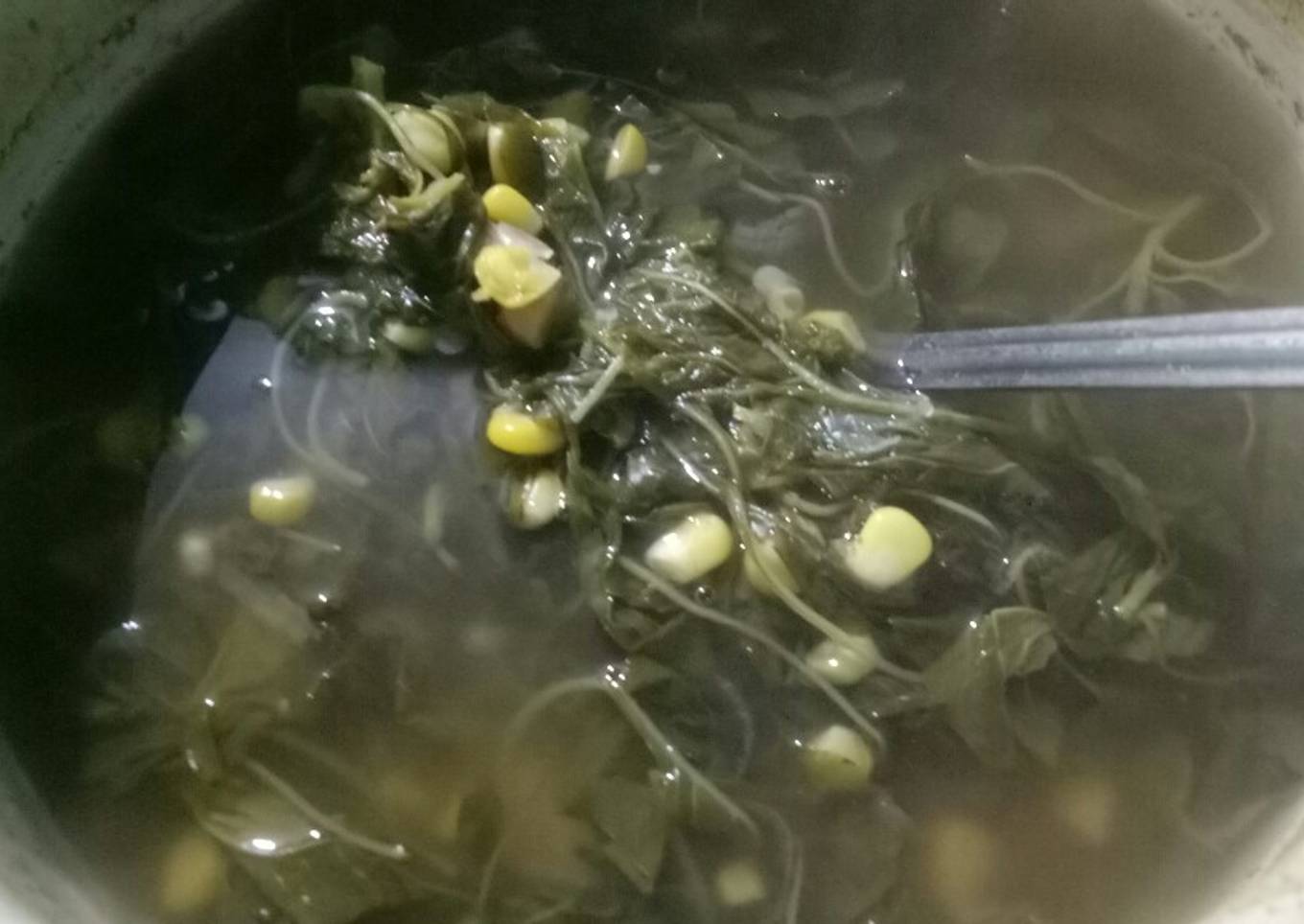 Langkah Mudah untuk Menyiapkan Sayur asem bayam jagung Anti Gagal