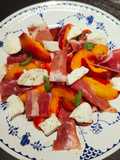 Salade de nectarines à la mozzarella
