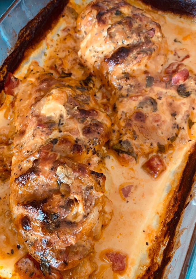 Caprese csirkemell recept fotója