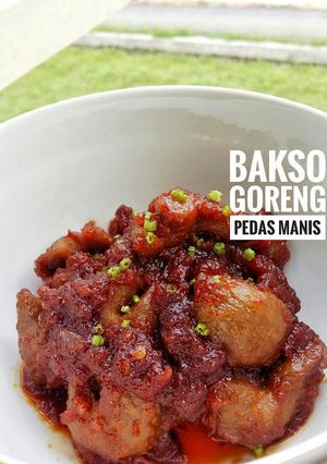 Foto resep Bakso Goreng Pedas Manis