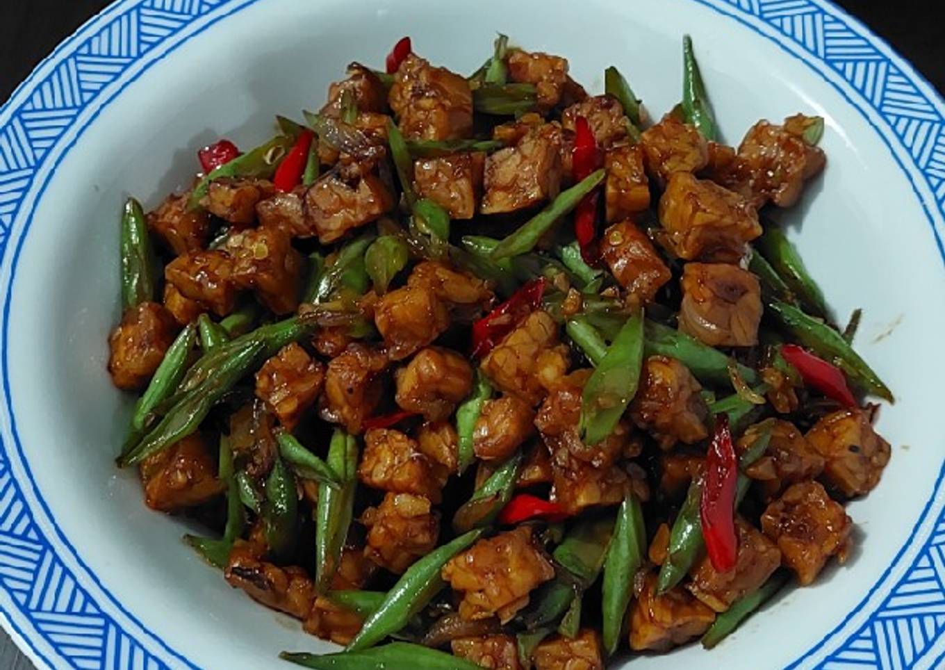 Oseng Tempe Buncis