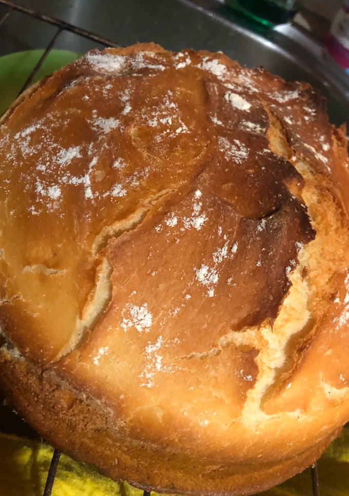 Una foto de Hogaza de pan casero (fácil fácil)