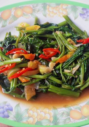 Foto resep Tumis Kangkung Saus Tiram
