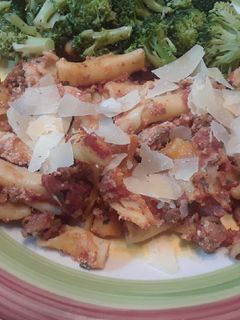 A picture of Baked Ziti.