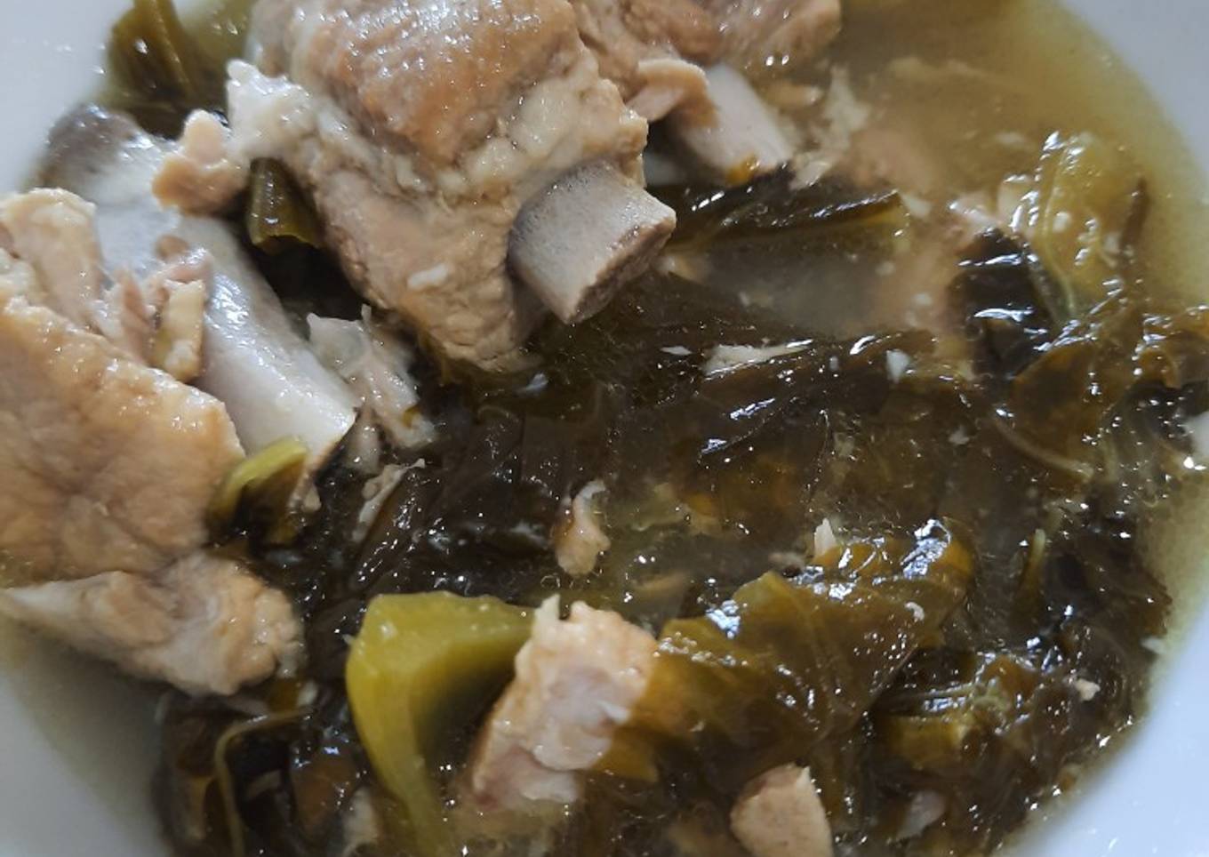 Sop Bakut Sayur Asin