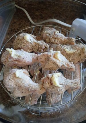 A picture of Ranch chicken wings.