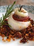 Roulé de filet de merlan au chorizo #avril