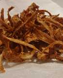 Deep Fried Parsnip Peels