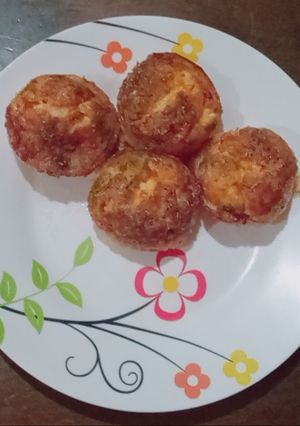 รูปของ Keto Egg Bacon Cheese Muffins by Air fryer