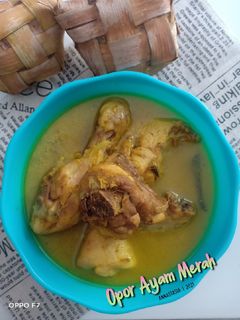 Foto resep Opor Ayam Merah spesial Lebaran