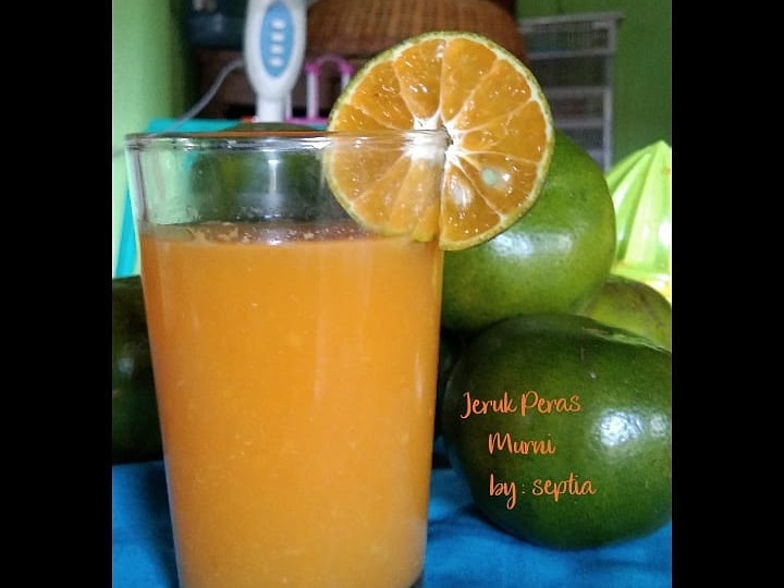 Resep Jeruk Peras Murni yang Enak