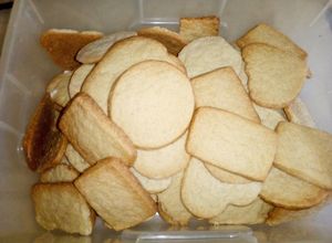 Una foto de Galletitas de vainilla
