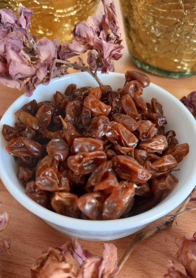 عکسی از دستور  کشمش خونگی