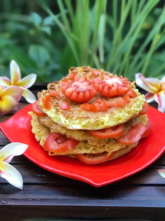 Foto resep Telur dadar Mie