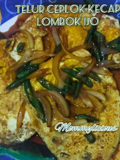 Foto resep Telur ceplok kecap lombok ijo Mommylicious