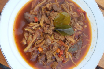 Anti Ribet, Buat Jamur Hati Ayam Masak Pedas Enak Terbaru