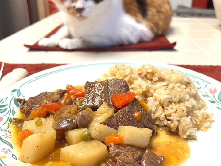 Recipe Caldereta the Delicious You can take Joss in your mouth