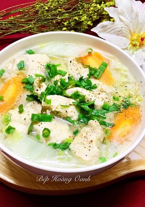 Hình của món Canh Cải Thảo Nấu Thịt Gà.