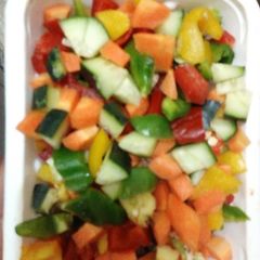 A picture of Vegetable salad.