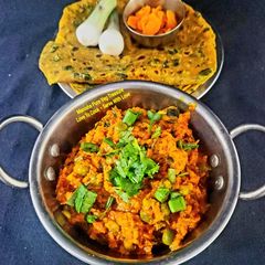 Fresh Green Turmeric Gujarati Sabzi - લીલી હળદર નું શાક A picture of Fresh Green Turmeric Gujarati Sabzi - લીલી હળદર નું શાક.