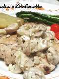 Breast Chicken Creamy Mushroom Sauce