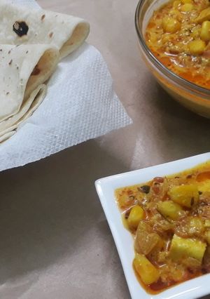 A picture of Paneer and corn sabzi.