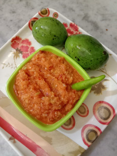 A picture of Raw Mango Chutney.