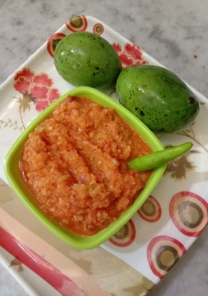A picture of Raw Mango Chutney.