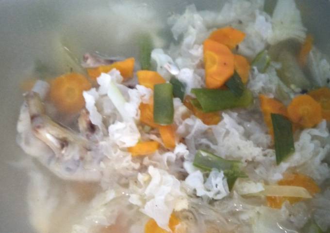 Resep Sayur Sop Jamur Putih Ceker Masak Di Rice Cooker Oleh Eunike