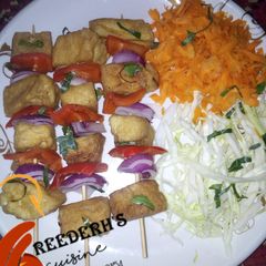 A picture of Awara kibab.