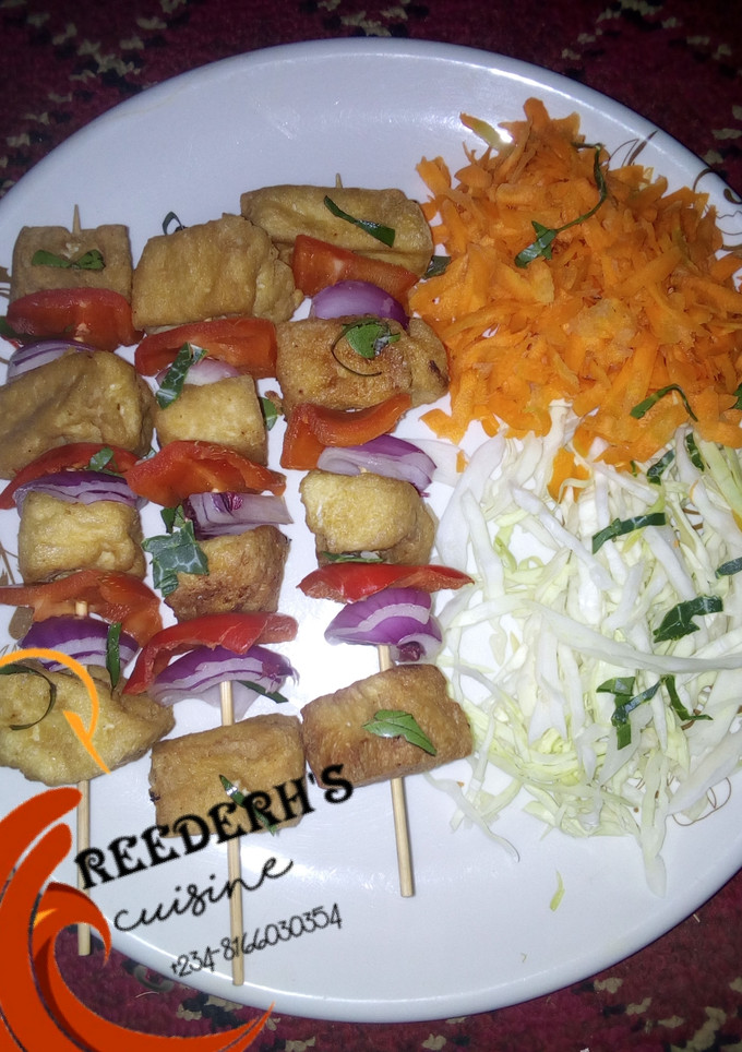 A picture of Awara kibab.