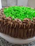 Torta de chocolate y menta