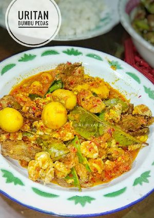 Foto resep Uritan (Jeroan) Bumbu Pedas