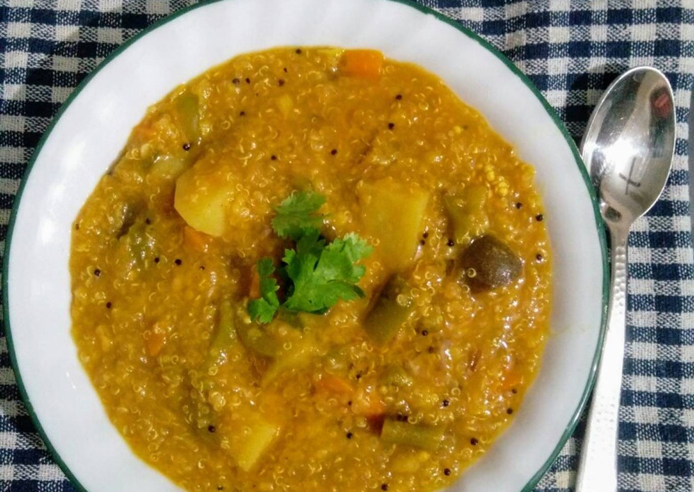 Quinoa bisi bele bhat