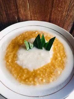 Foto resep 68. Bubur merah putih dan santan