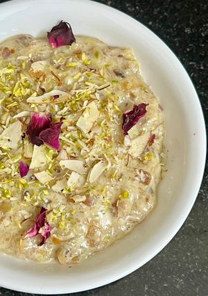 A picture of Leftover Chapati (Roti) Ka Halwa (Bachpan Ka Pyar By Mom & Grandma).