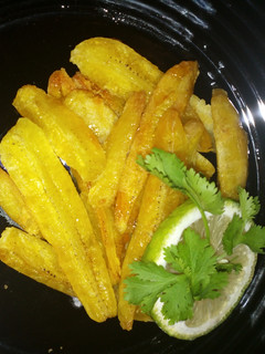 A picture of Honey Plantain chips (matoke).