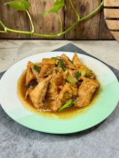 Foto resep Tumis Tahu Magel Saus Tiram