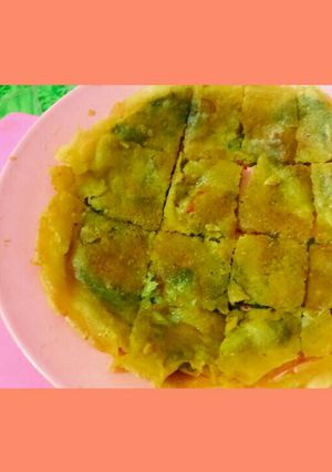 Foto resep Martabak Telur Daging Bayam (dengan kulit lumpia)