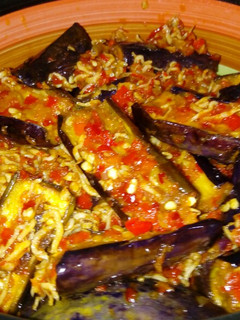 Foto resep Terong teri balado