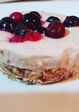 Φωτογραφία της συνταγής Mini light vegan cheesecake 😋