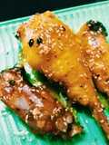 Cánh đùi gà sốt chanh leo