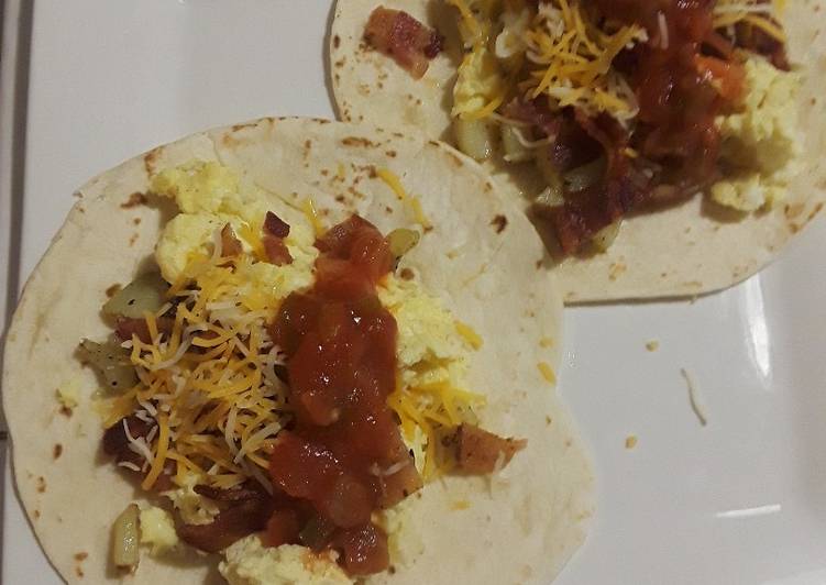 Simple Way to Prepare Speedy Breakfast Burritos